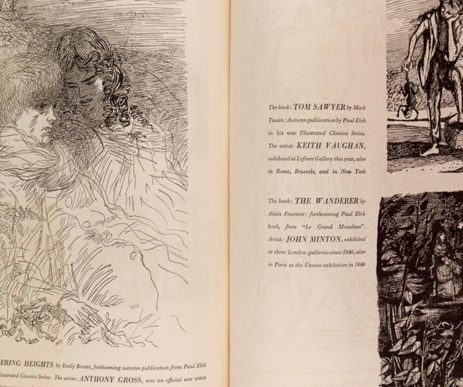 BOUCHE John Minton PARKINSON Sheila Van Damm LEONIDE MASSINE Steinberg VOGUE vtg