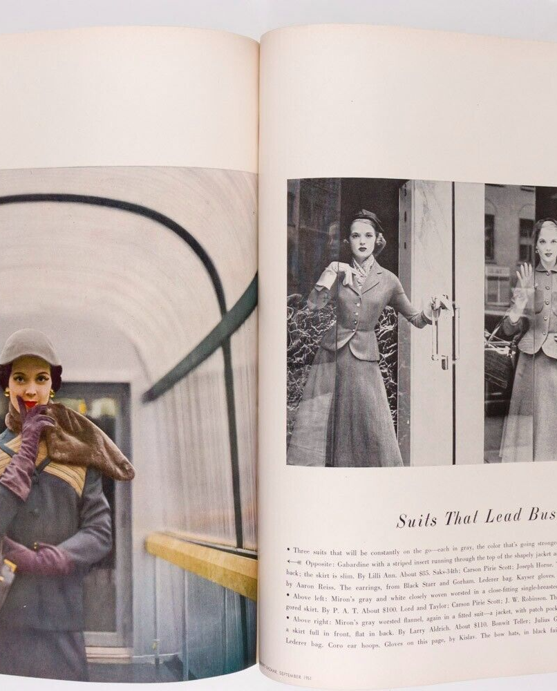 ANDY WARHOL Balenciaga MATISSE Harpers Bazaar 1951 September GAUDI Avedon PARIS