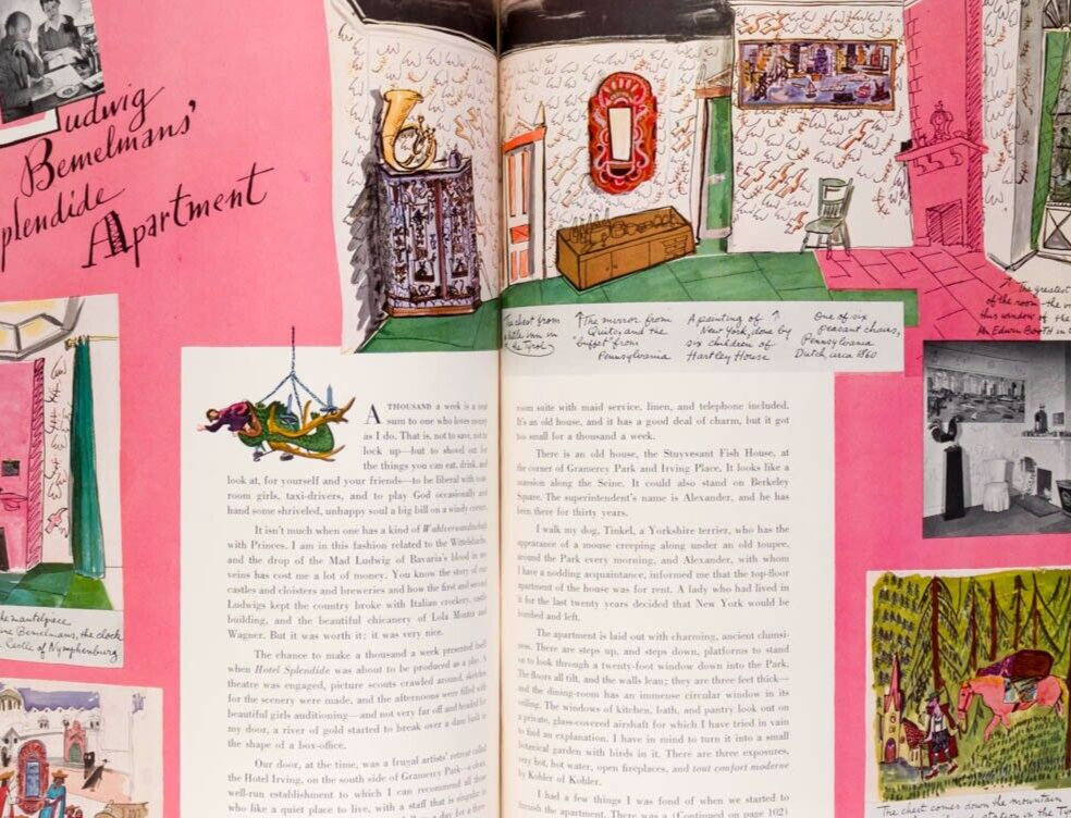 Meg Mundy RENE BOUET-WILLAUMEZ Jinx Falkenburg HORST Ludwig Bemelman BONDS Vogue