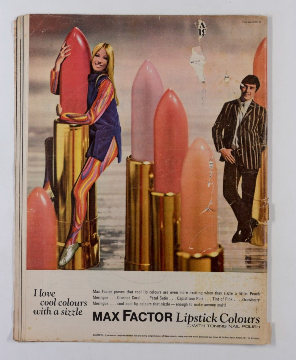Paul Jones JEAN SHRIMPTON Joanna Lumley SPENCER DAVIS John Goude WM magazine 60s