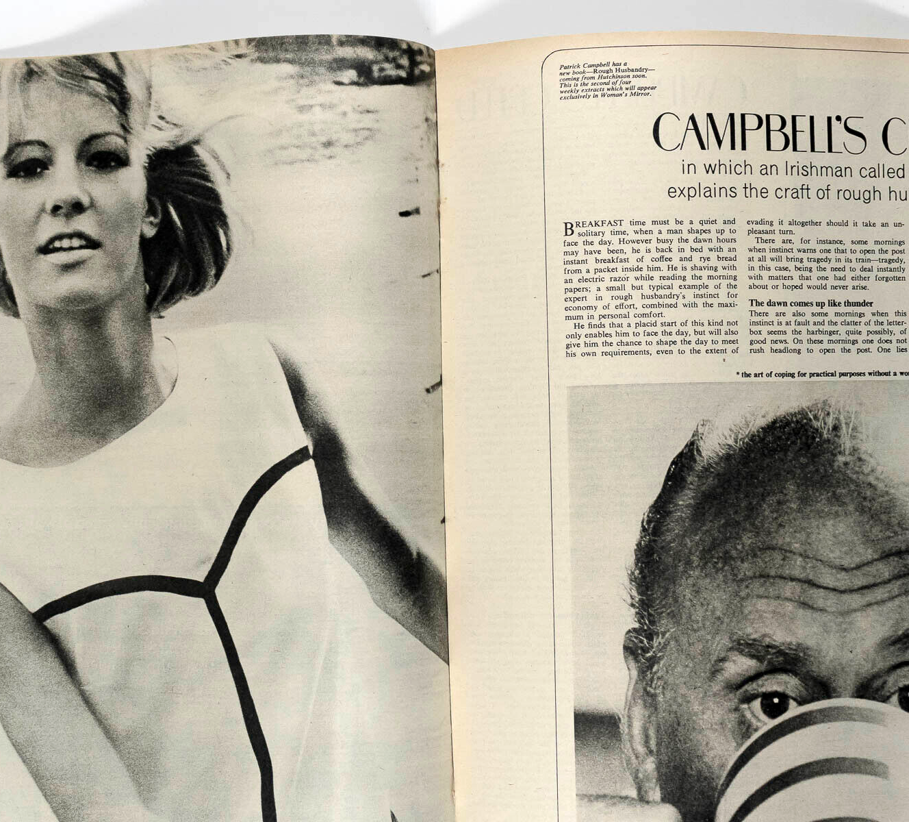 CHRISSIE SHRIMPTON Jean JACKIE COLLINS Jeanne Moreau BB Woman's Mirror magazine