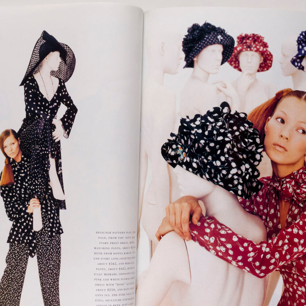 Kate Moss MARC JACOBS Edward Furlong HARPERS BAZAAR Christy PETER LINDBERGH Karl
