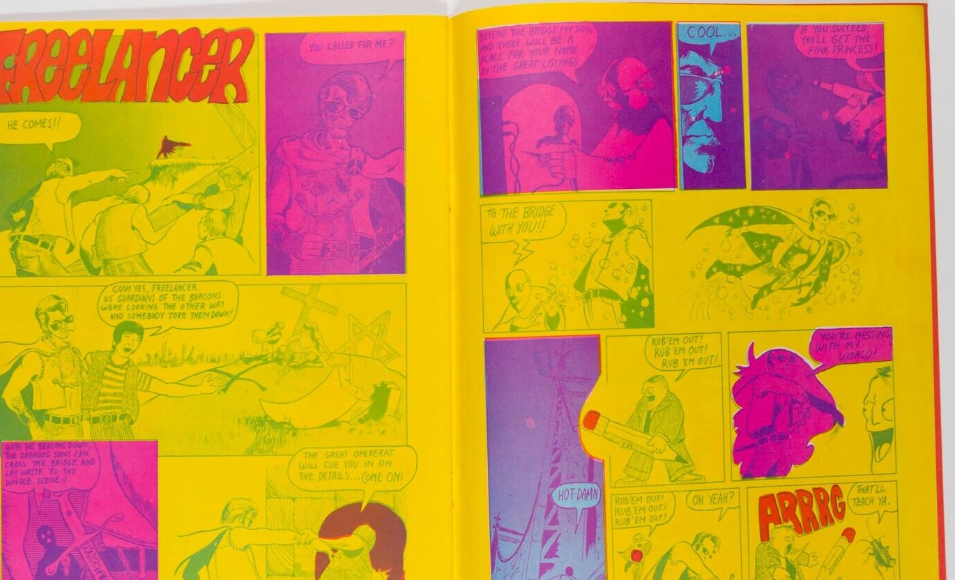 Andy Warhol MARTIN SHARP Edward De Bono MICHAEL ST JOHN Oz magazine 8 January 68