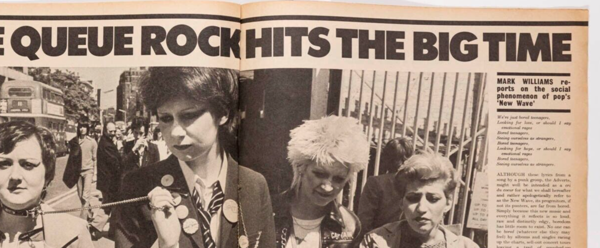 Paul Roberts PUNK Gaye Advert SNIFFIN GLUE Colin Jones THE JAM Observer magazine