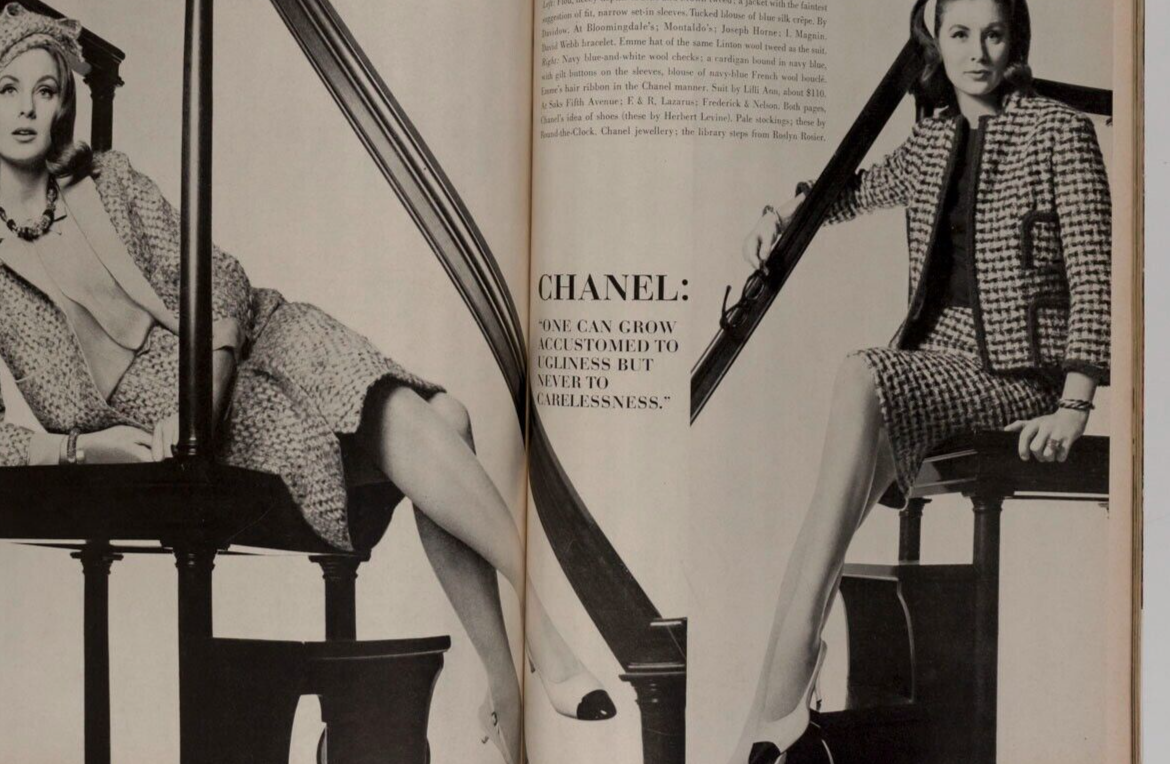 Wilhelmina Cooper TANIA MALLETT Suzy Parker CHANEL Peter Beard BERT STERN Vogue