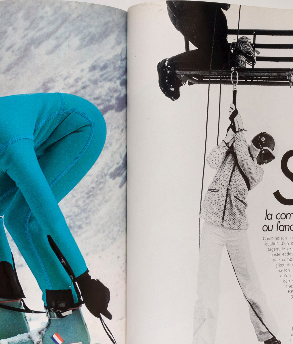 PARIS VOGUE par by MARLENE DIETRICH Helmut Newton GUY BOURDIN magazine 1974 Xmas