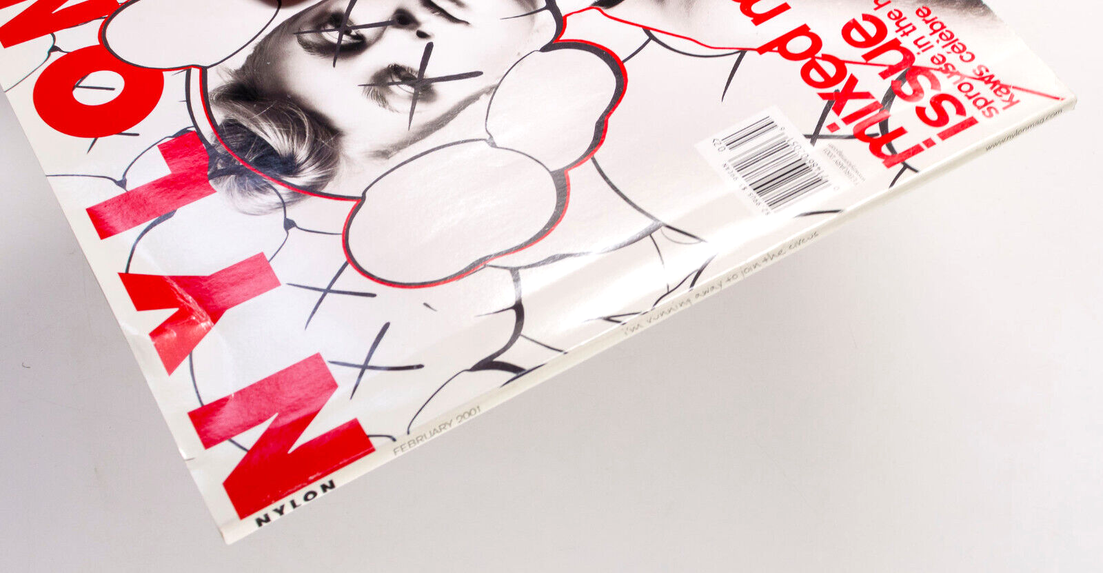 KAWS Pamela Anderson NYLON magazine 2001 February MISCHA BARTON Jennifer Garner