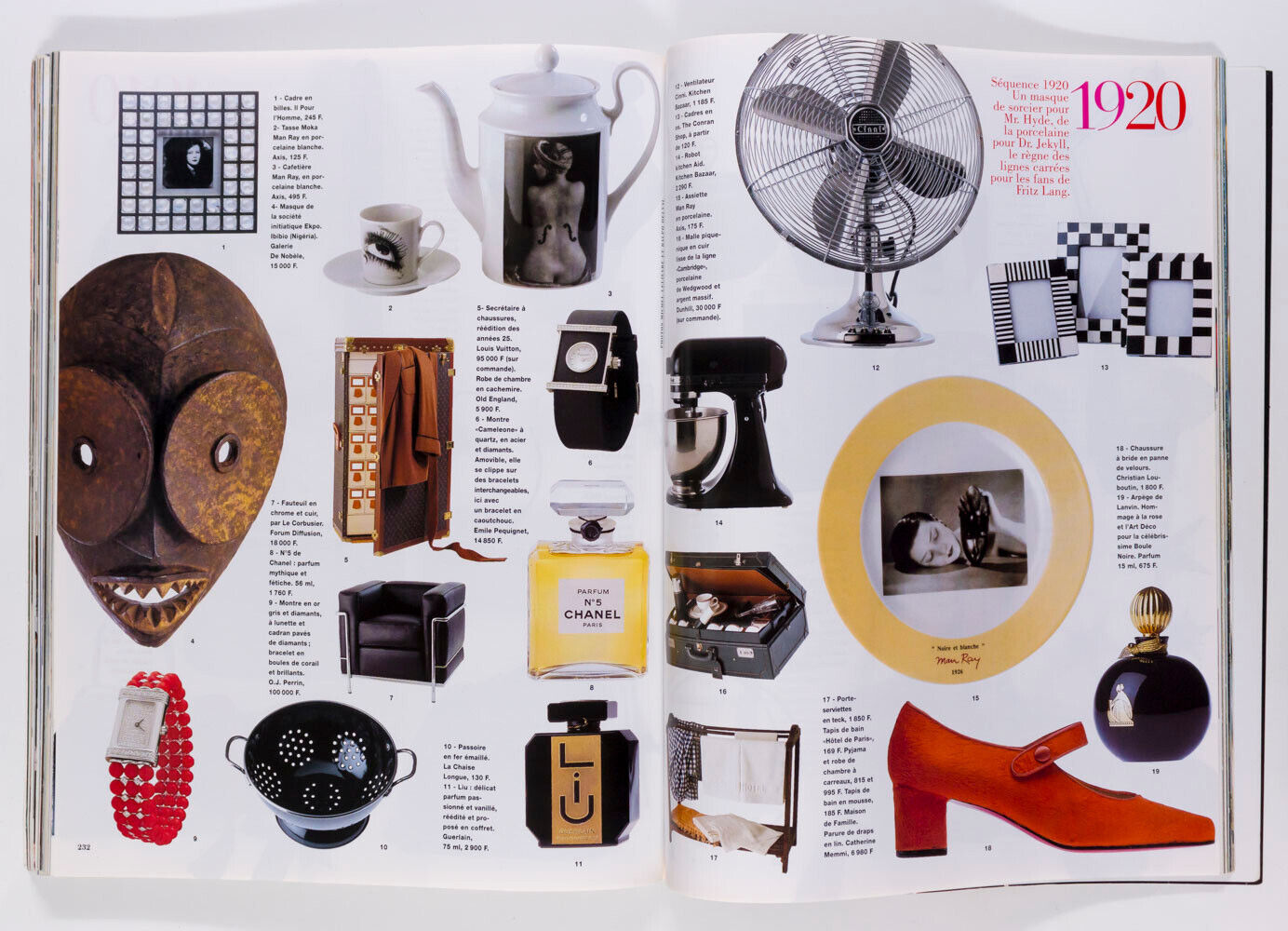 Karen Mulder CLAUDIA SCHIFFER Deneuve DANIEL DAY-LEWIS Chris Marker PARIS VOGUE