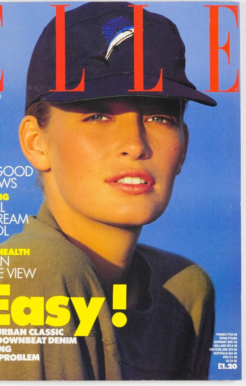 Estelle Lefebure VIVIENNE WESTWOOD Sting DENNIS HOPPER Sean Penn ~ Elle magazine