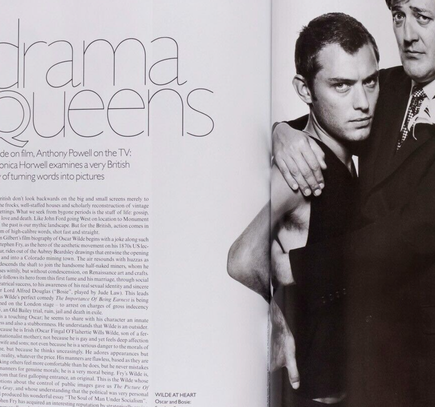 PRINCESS DIANA Patrick Demarchelier STELLA TENNANT Gianni Versace JUDE LAW Vogue