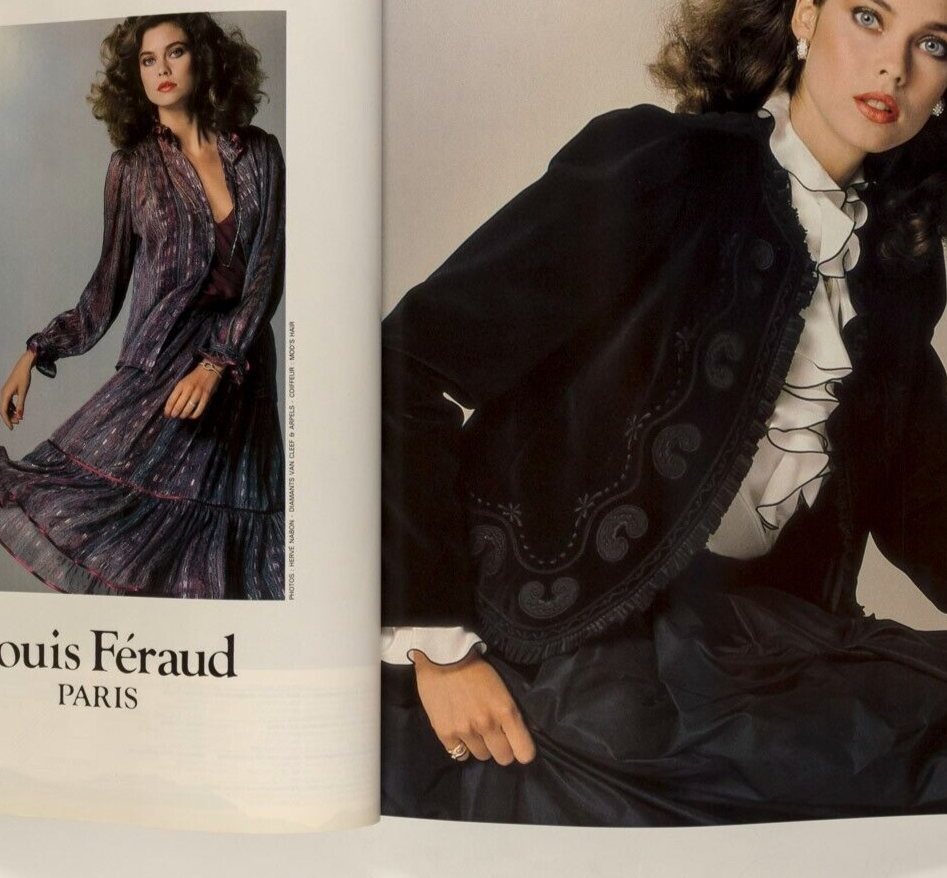 ANDREA MALKIEWICZ Cannes HELMUT NEWTON Horst CYRIELLE CLAIRE Kenzo PARIS VOGUE