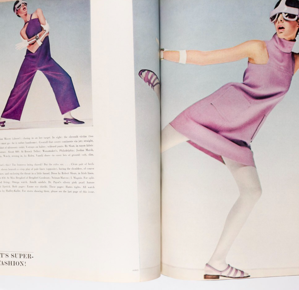 Beate Schultz HIRO Wallis Simpson US HARPER'S BAZAAR May 1966 Avedon SCHLESINGER