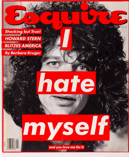 Howard Stern BARBARA KRUGER Courteney Cox ESQUIRE magazine 1997 JASON PRIESTLEY