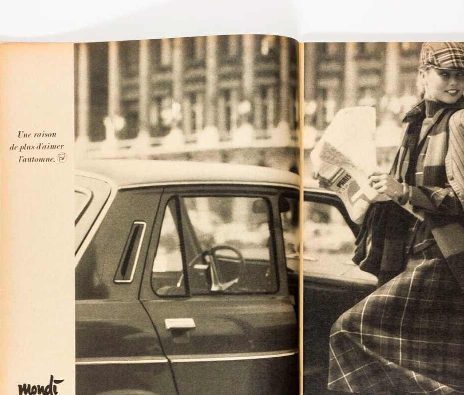 OLIVIERO TOSCANI Elle magazine FRANCE Sep 1975 Courreges DEPARDIEU Knapp PICASSO