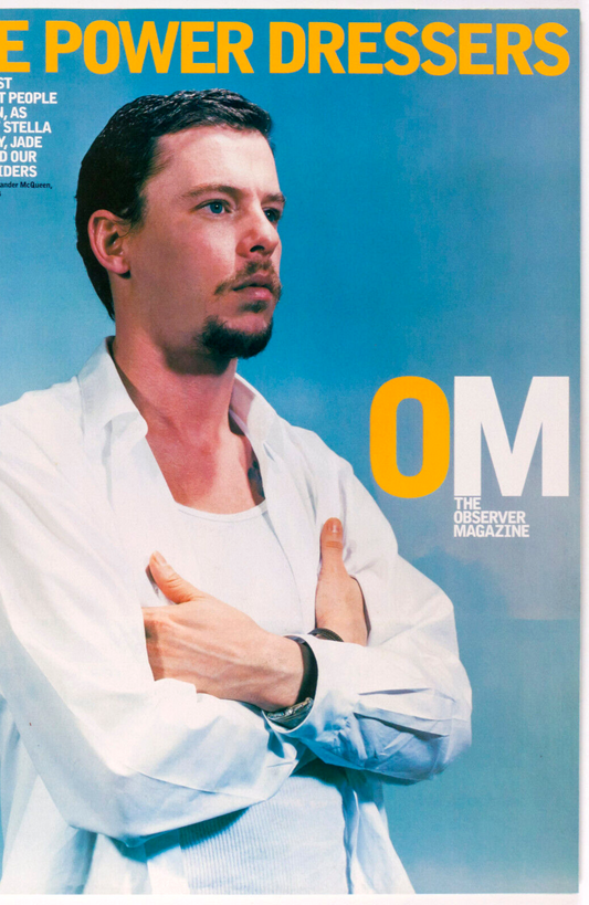 ALEXANDER MCQUEEN Phoebe Philo CHLOE SEVIGNY Observer magazine DENNIS HAYSBERT