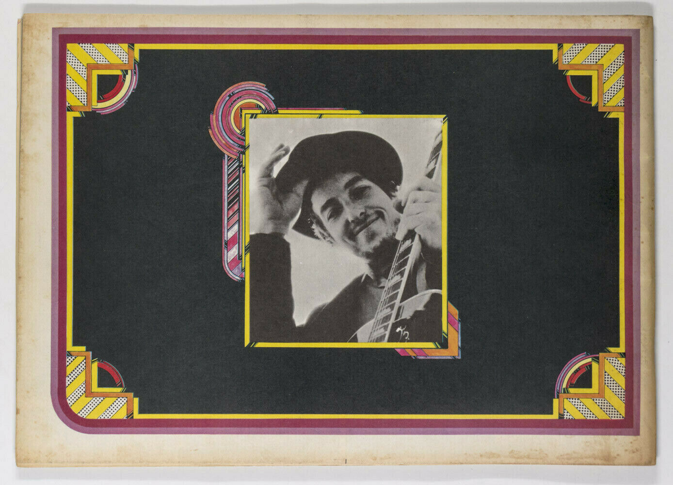 Bob Dylan FREE The Band WHO Pretty Things ISLE OF WIGHT FESTIVAL programme 1969