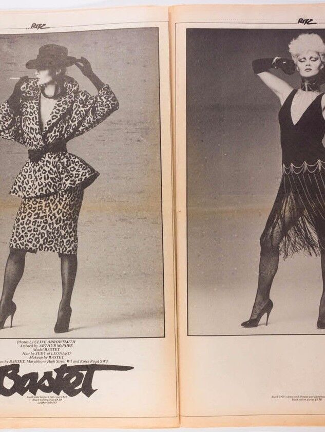 Dennis Hopper SARAH MOON The Police VERSACE Benedict Taylor 1980's Ritz magazine