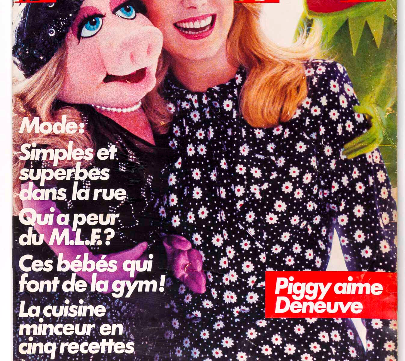MISS PIGGY Deneuve JIM HENSON Annick Goutal JANICE DICKINSON Rolex ELLE MAGAZINE