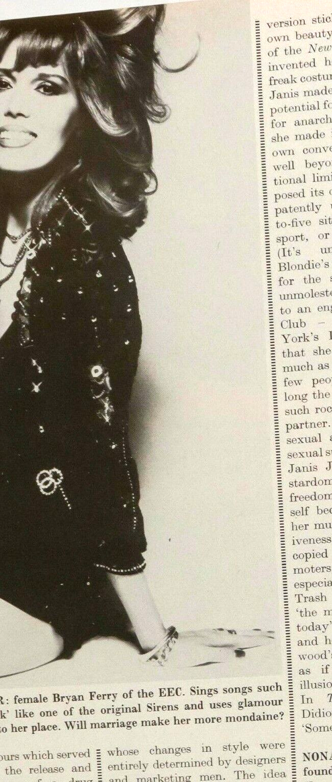 AMANDA LEAR Annie Lennox PATRICK PROCTOR Diana Cooper PAULA YATES Harper's Queen