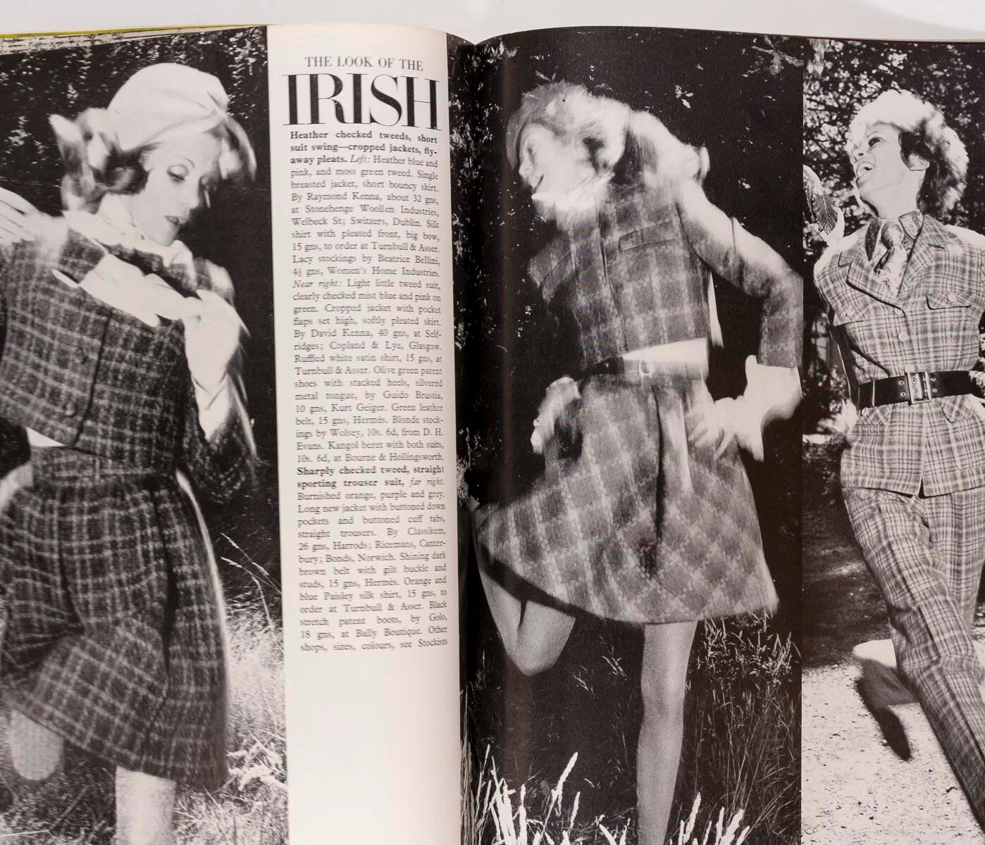 Van Rooy TWIGGY Veruschka VOGUE September 15 1967 Parkinson NEWTON Penelope Tree