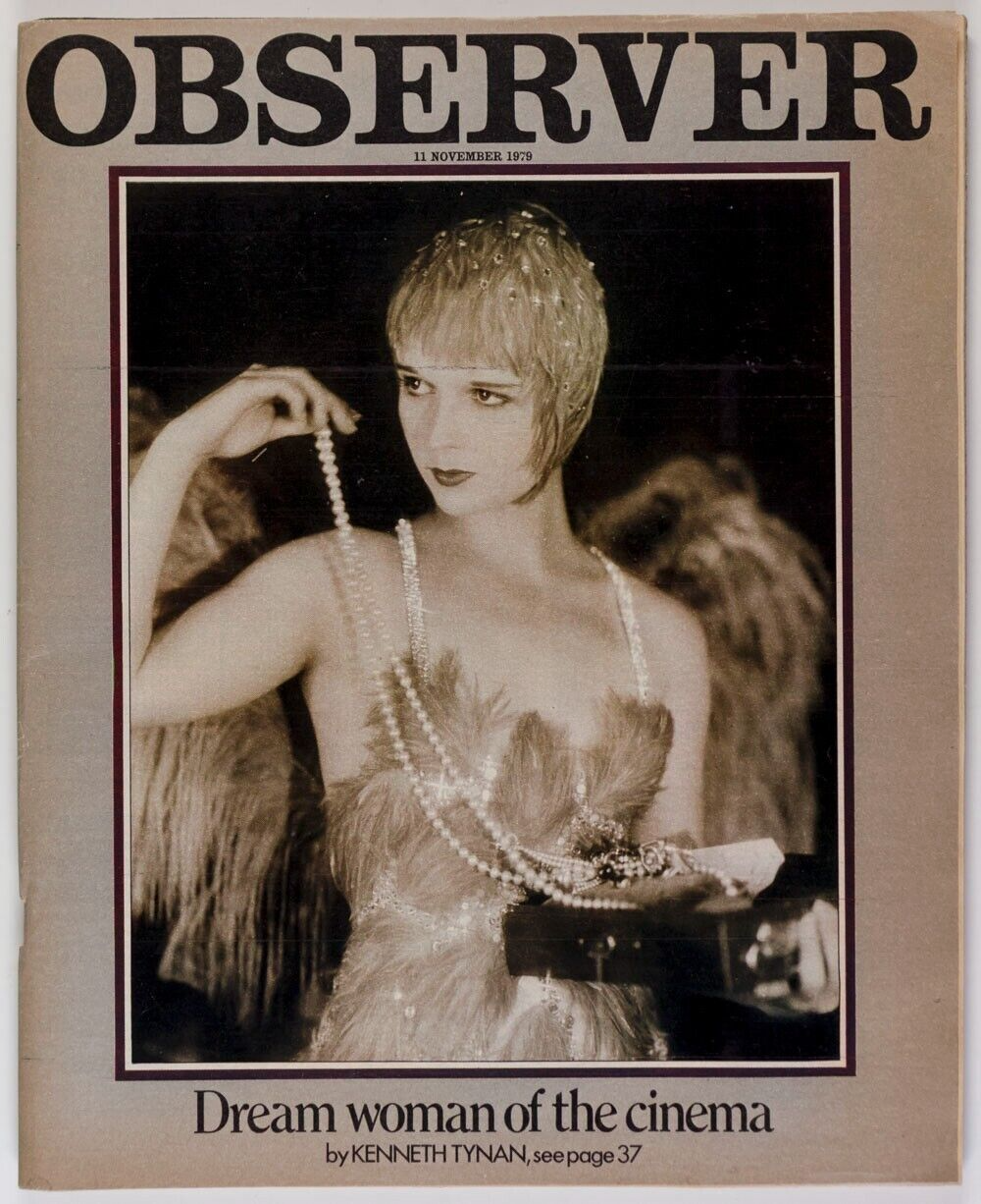 Louise Brooks TERRY JONES Brassai OBSERVER magazine November 1979 STEELE PERKINS