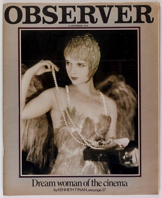 Louise Brooks TERRY JONES Brassai OBSERVER magazine November 1979 STEELE PERKINS