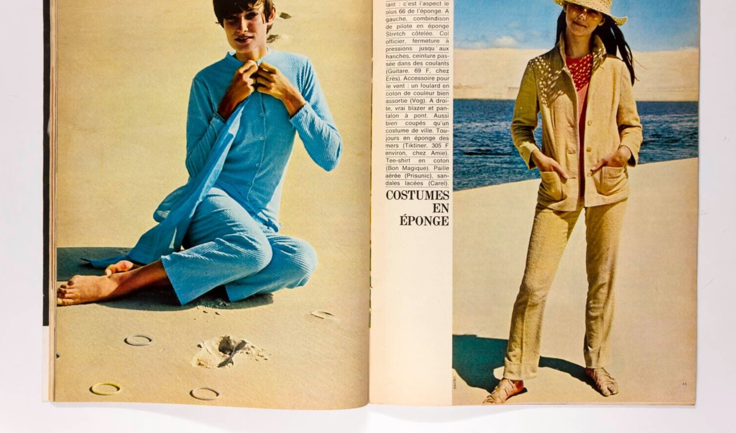 Anouk Aimee PIERRE BAROUH Bardot USSR St Tropez SACHA Michel Legrand FRENCH ELLE