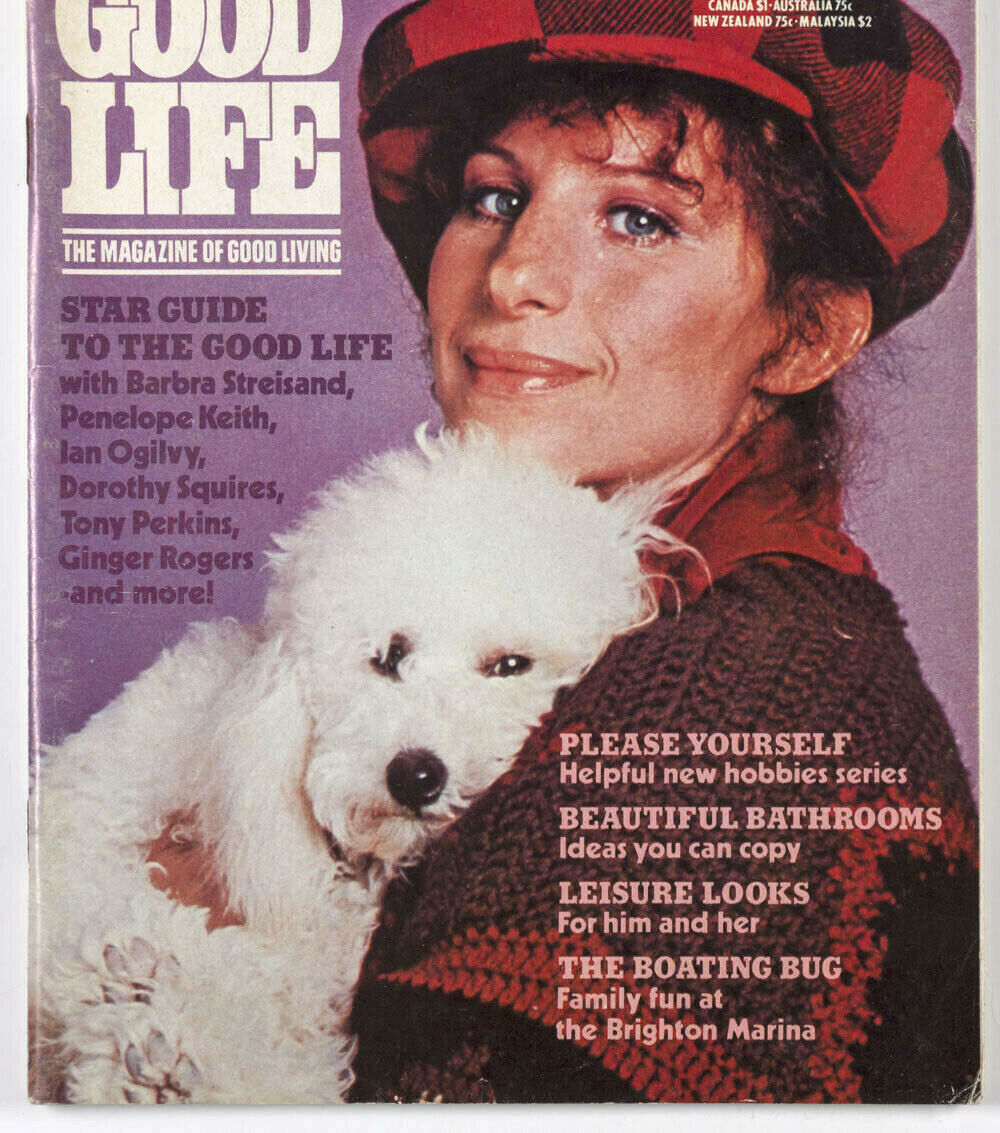Barbra Streisand MARIE HELVIN Esme Marshall IAN OGILVY vtg CD Good Life magazine