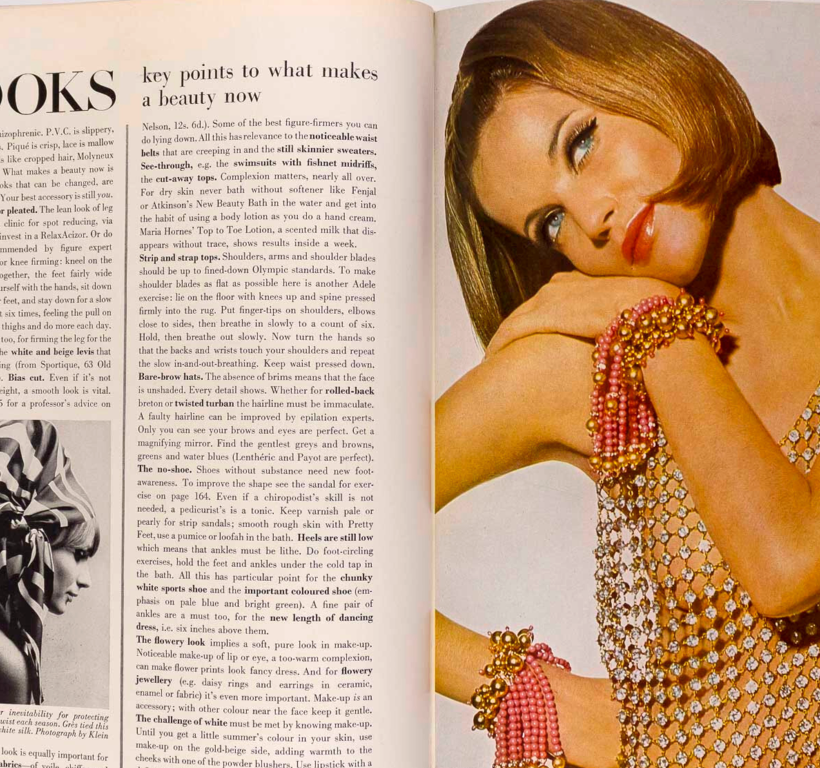 Jean Shrimpton HELMUT NEWTON Veruschka VOGUE magazine May 1965 Winston Churchill