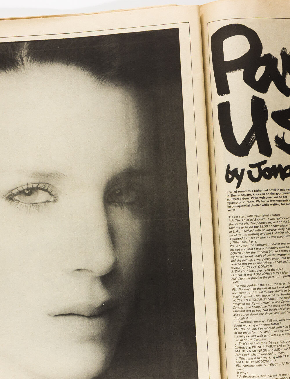 Marilyn Monroe ANDY WARHOL Marie Helvin DAVID LITCHFIELD Bailey RITZ magazine 20