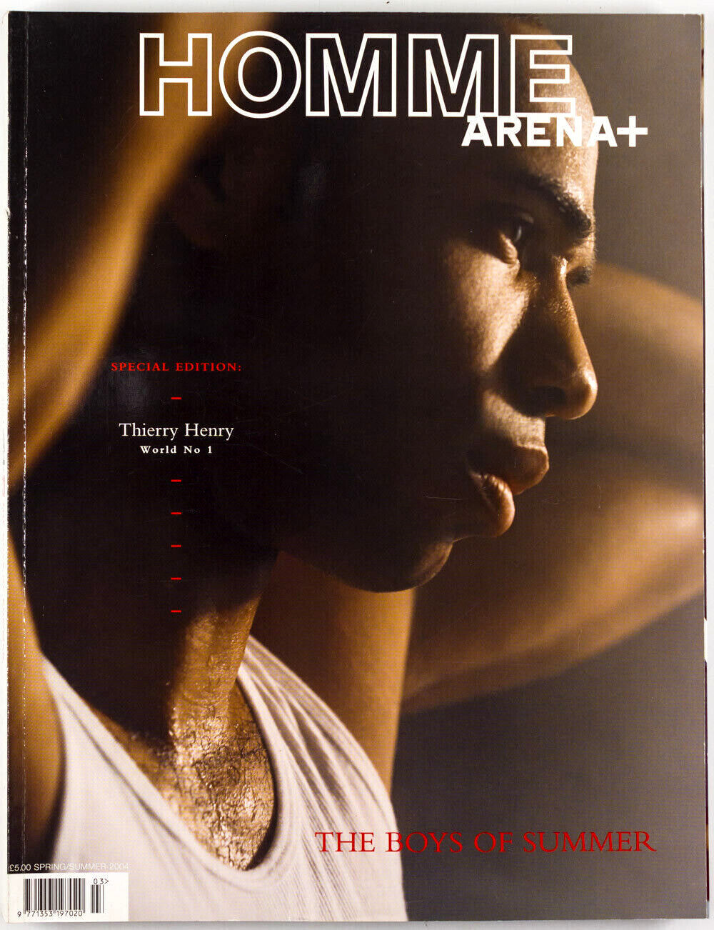 Luke Smalley MARIO LEKKAS Ambrose Olsen HELMUT LANG Arena Homme Plus + MAGAZINE