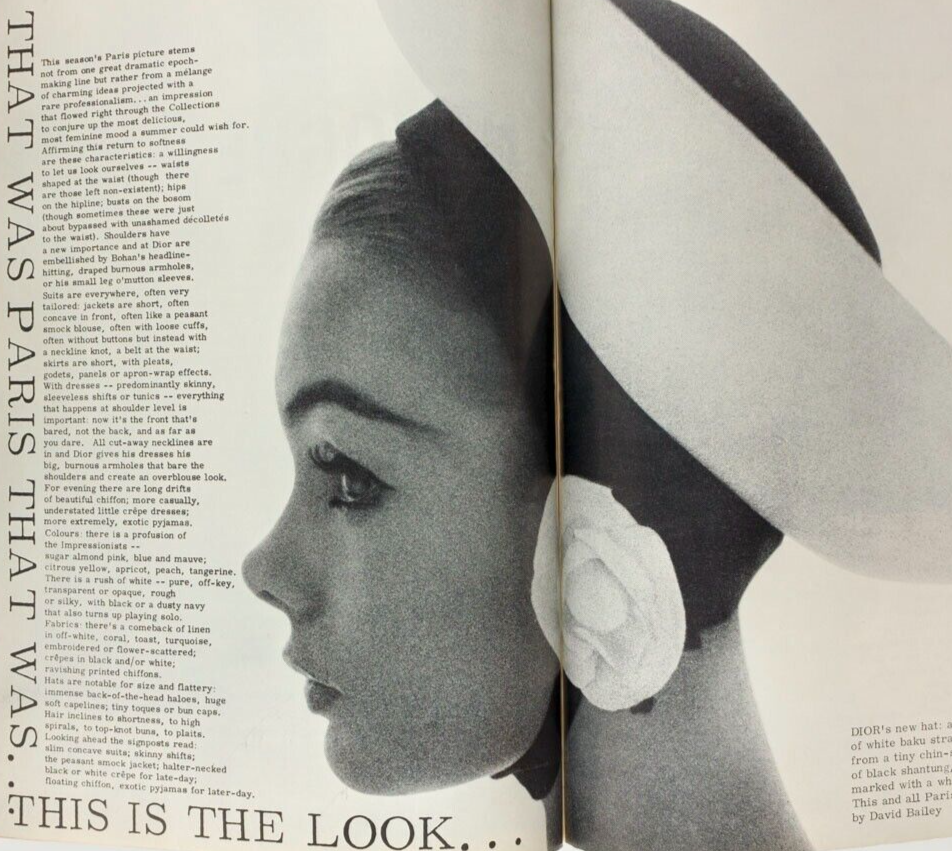 Jean Shrimpton MARY QUANT Diana Cooper GLADYS PERINT Richard Harris ASCHER Vogue
