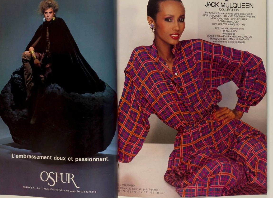 ANDREA MALKIEWICZ Cannes HELMUT NEWTON Horst CYRIELLE CLAIRE Kenzo PARIS VOGUE