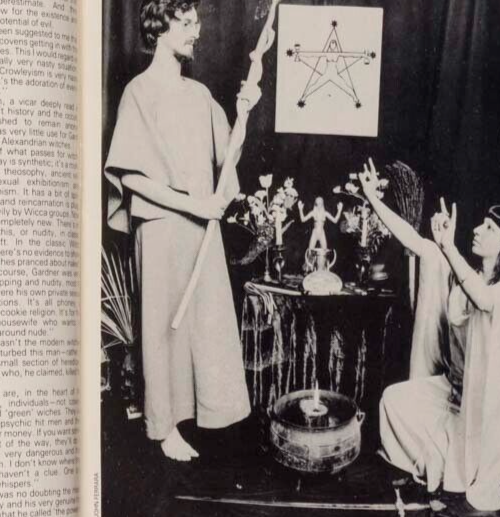 ALEX SANDERS Nigel Bourne ZELDIY BATE Occult CELIA GOUGH Witchcraft magazine VTG