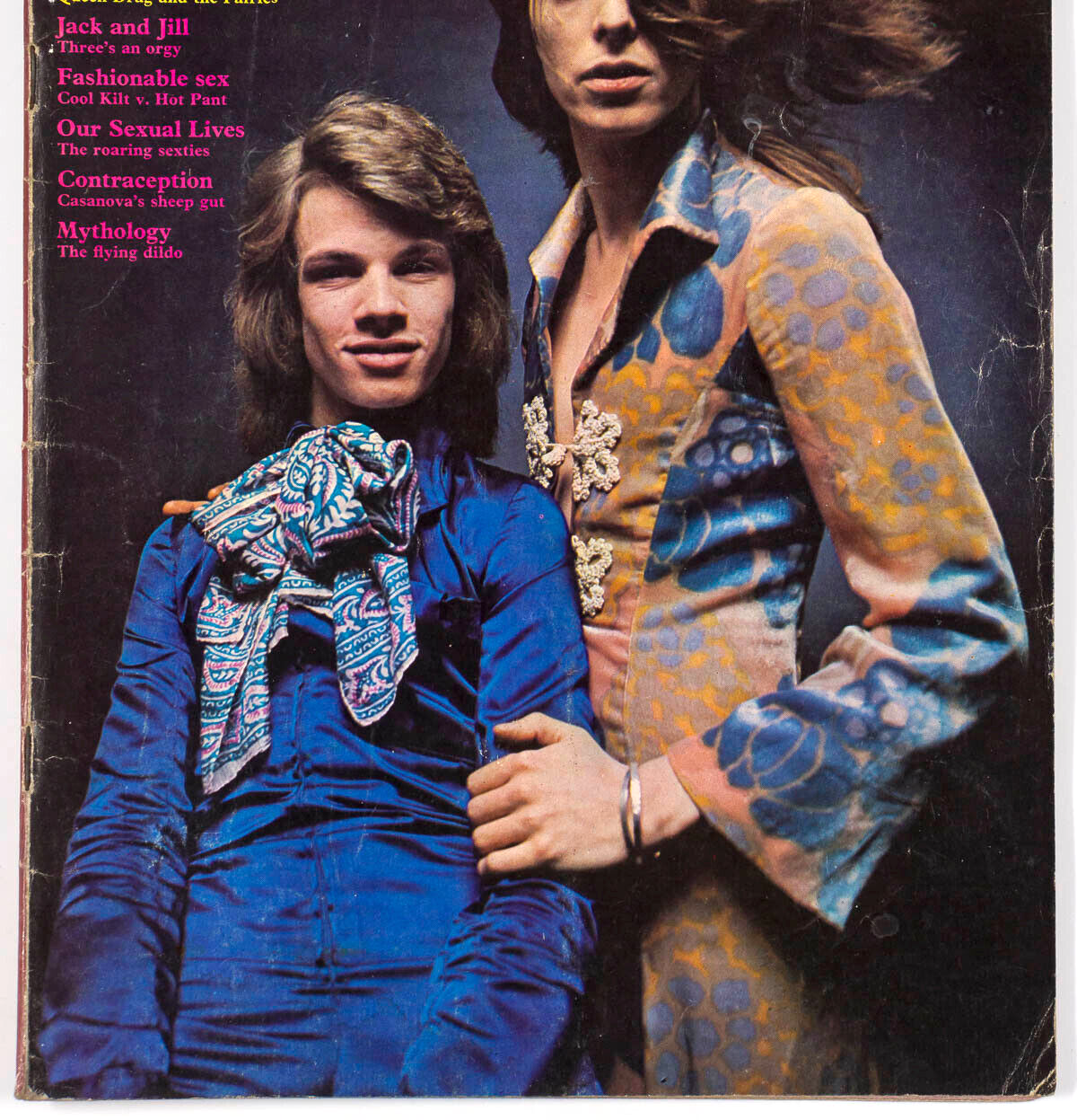 David Bowie MR FISH Man Who Sold The World VTG Freddie Burretti CURIOUS magazine