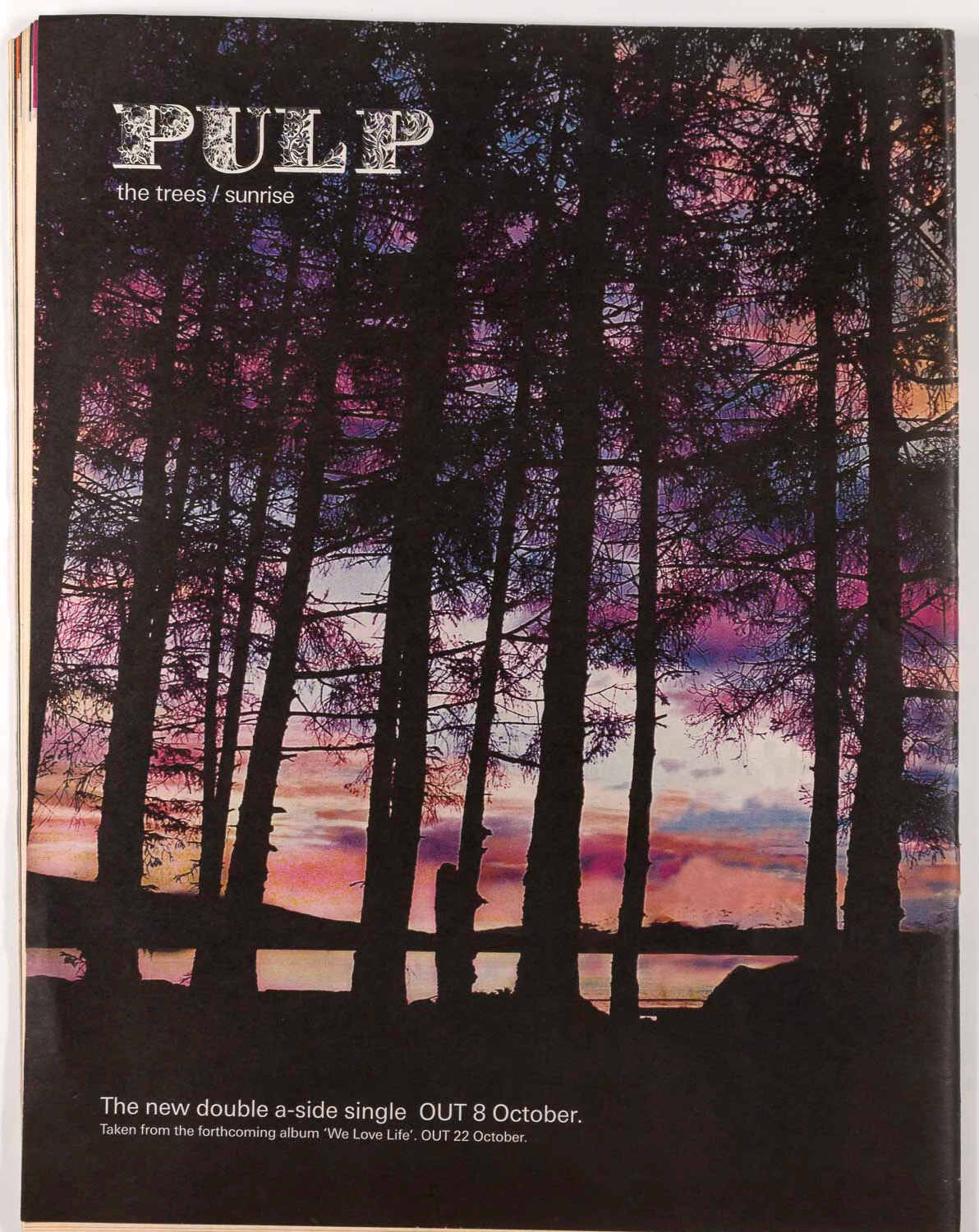 APHEX TWIN Spiritualized GARBAGE Sum 41 Pulp NME magazine 6 October 2001 Streets