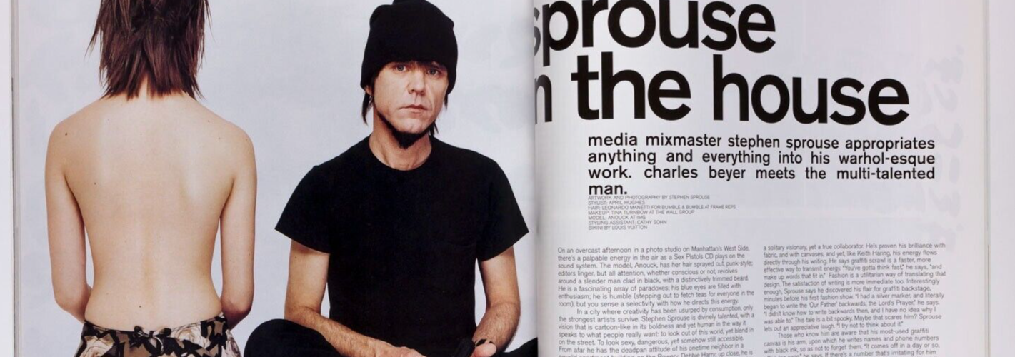 KAWS Pamela Anderson NYLON magazine 2001 February MISCHA BARTON Jennifer Garner