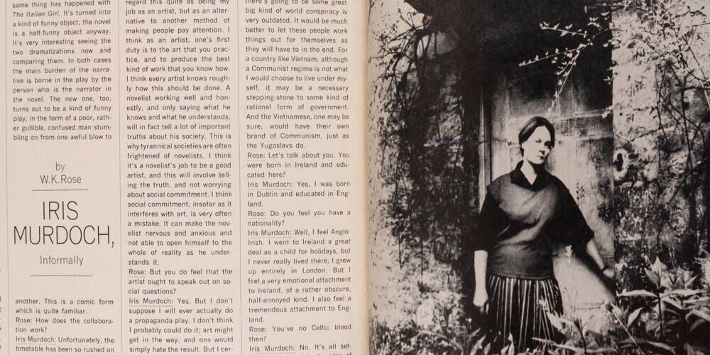 Heide Wiedeck EASTER ISLAND Chile INDIA Iris Murdoch BILL BRANDT Harper's Bazaar