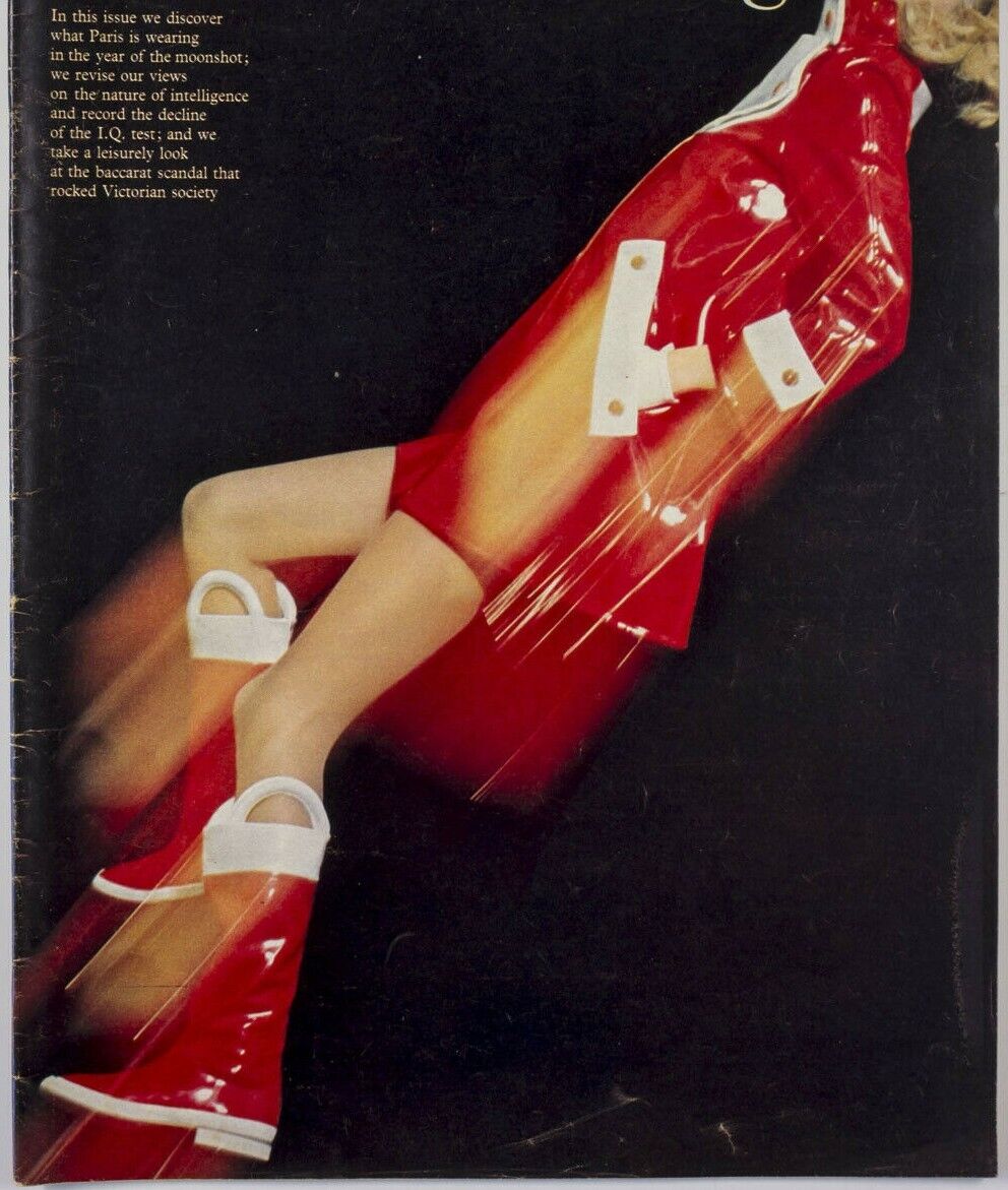 Courreges PETER KNAPP Dior YSL Maudie James NINA RICCI Sunday Times magazine VTG