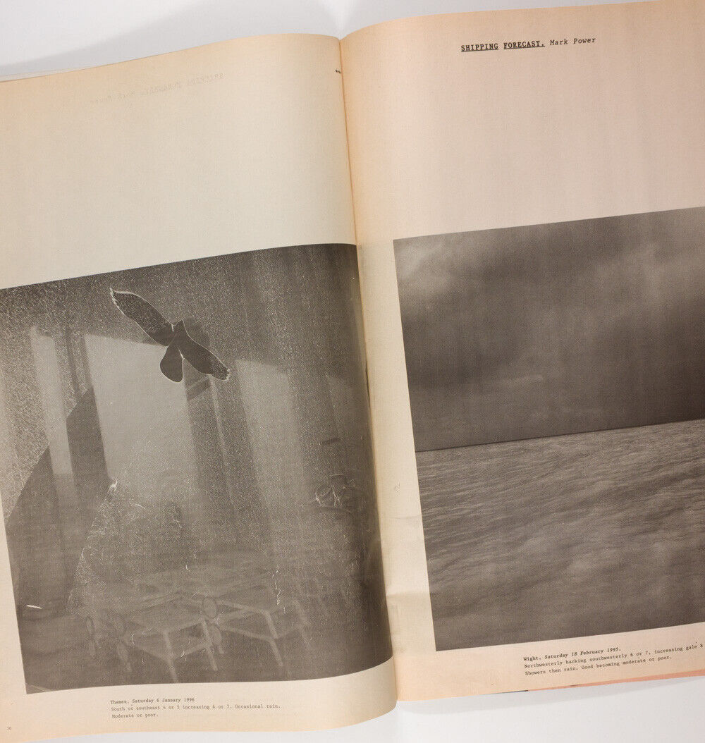 DREW JARRETT Mark Power STEVE PIKE Issue # I A Be Sea magazine Visual Paper 1993