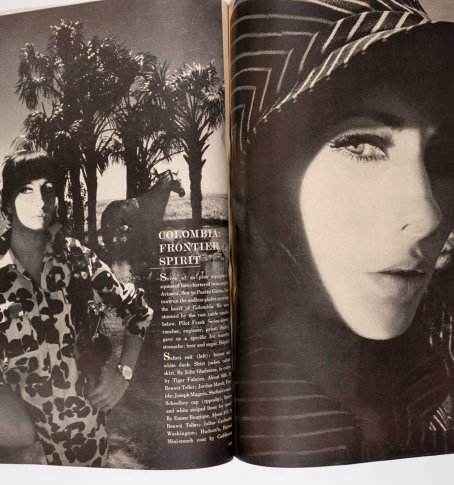 Beate Schultz HIRO Wallis Simpson US HARPER'S BAZAAR May 1966 Avedon SCHLESINGER