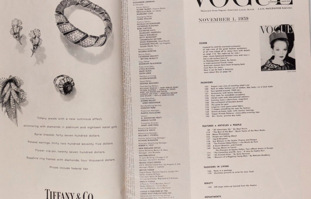 SARA THOM George Braque PICASSO Penn HORST Ingrid Bergman MAYA PLISETSKAYA Vogue