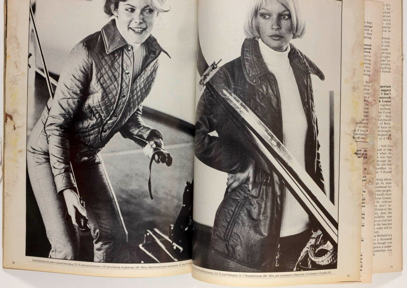 RICHARD NEVILLE of OZ INTERVIEW Oz Trial SKIWEAR Europe magazine VANITY FAIR