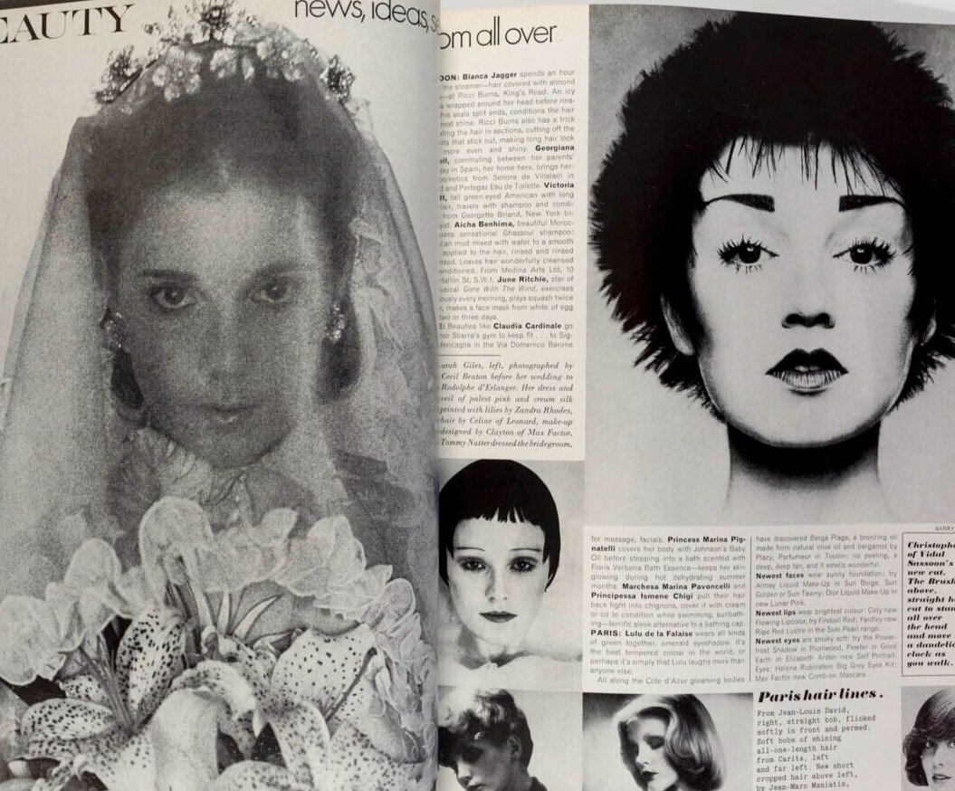 Twiggy MARTIN SHARP Oz magazine VOGUE Sept 1972 WARHOL Antonio Lopez BILL GIBB