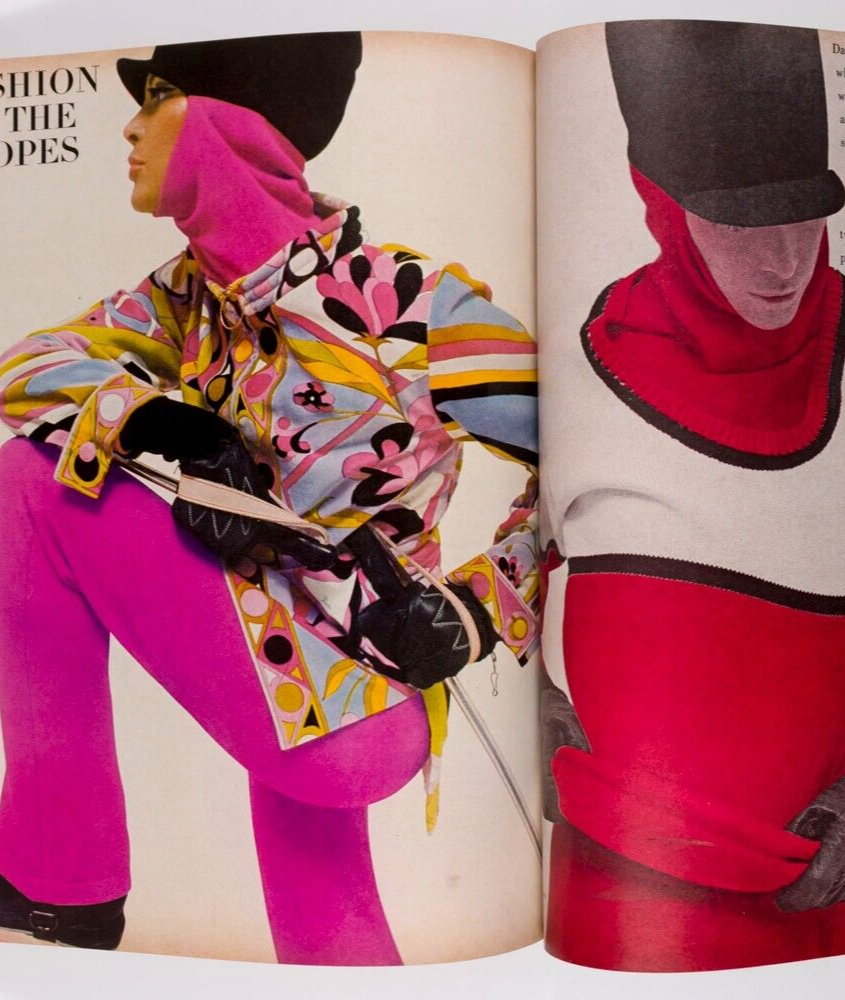 Brigitte Bauer VERUSCHKA Benedetta Barzini VOGUE 1965 Gres HELMUT NEWTON Capote