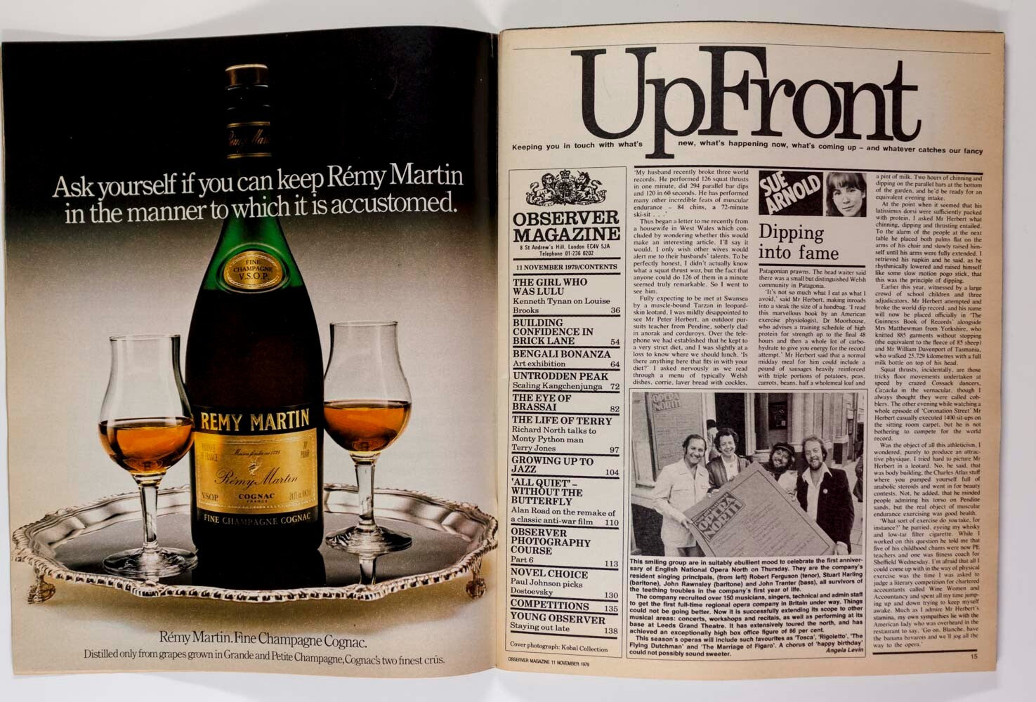 Louise Brooks TERRY JONES Brassai OBSERVER magazine November 1979 STEELE PERKINS