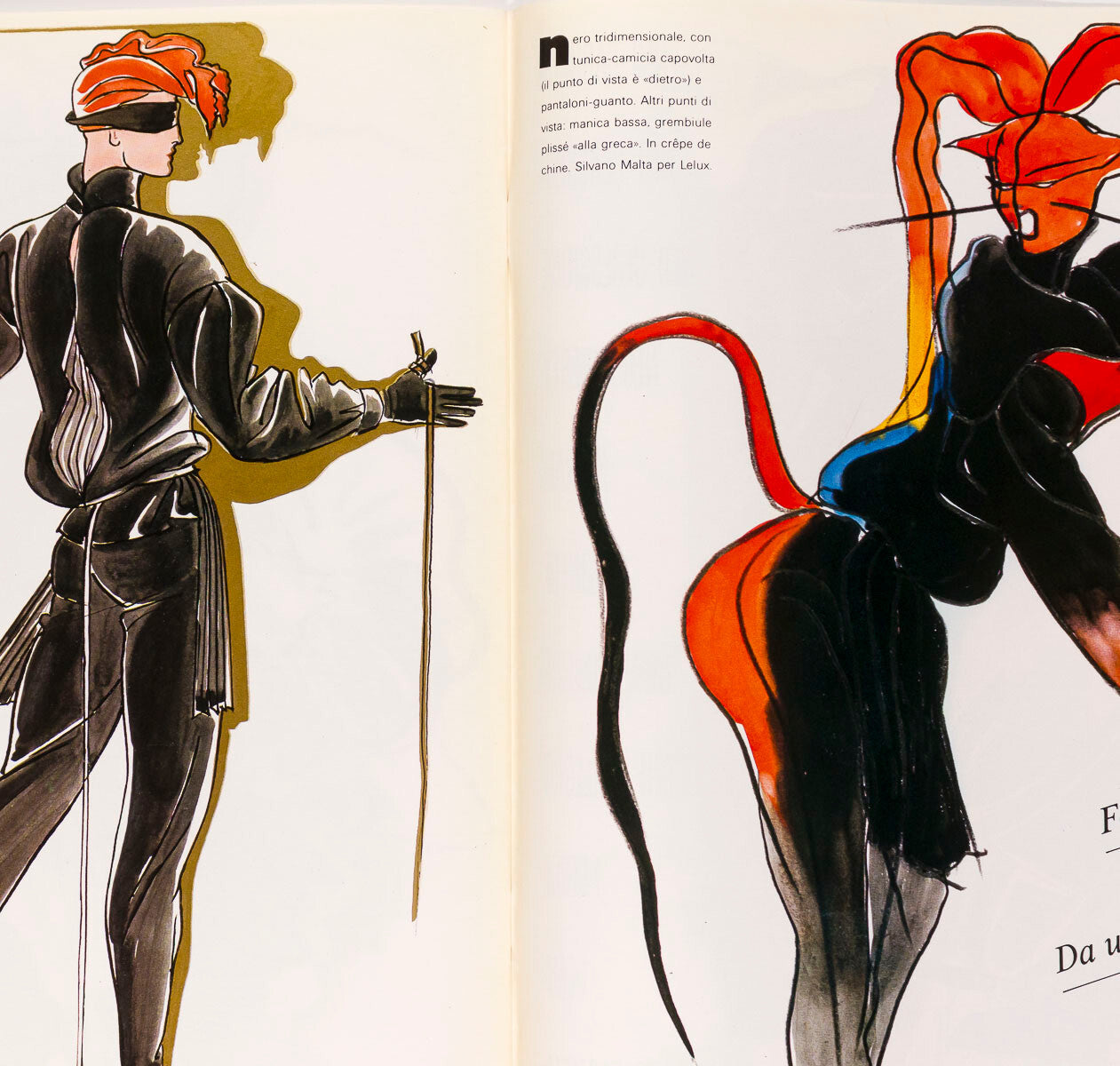 ANTONIO LOPEZ 48 illustration pages FENDI Ferre VANITY FASHION magazine # 0 1981