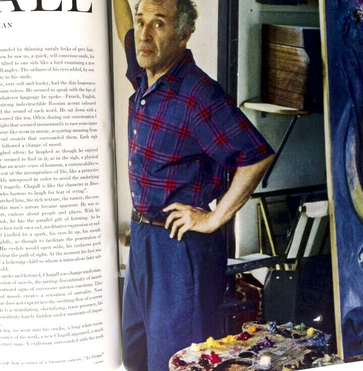 Norman Parkinson RENE BOUCHE Marc Chagall INGRID BERGMAN Gruau VOGUE magazine UK