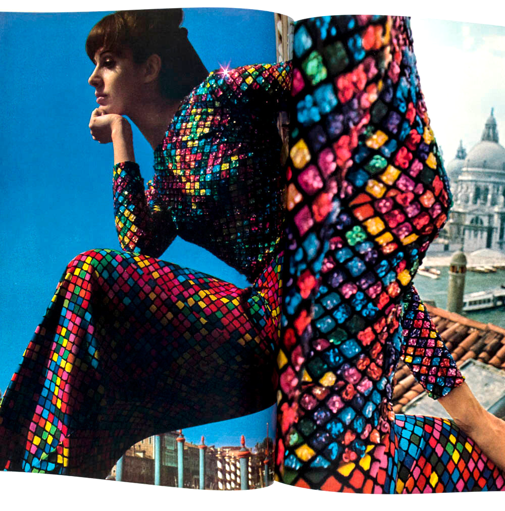 SHARON TATE Celia Hammond HELMUT NEWTON Vogue December 1966 RUSSIA Bailey VENICE