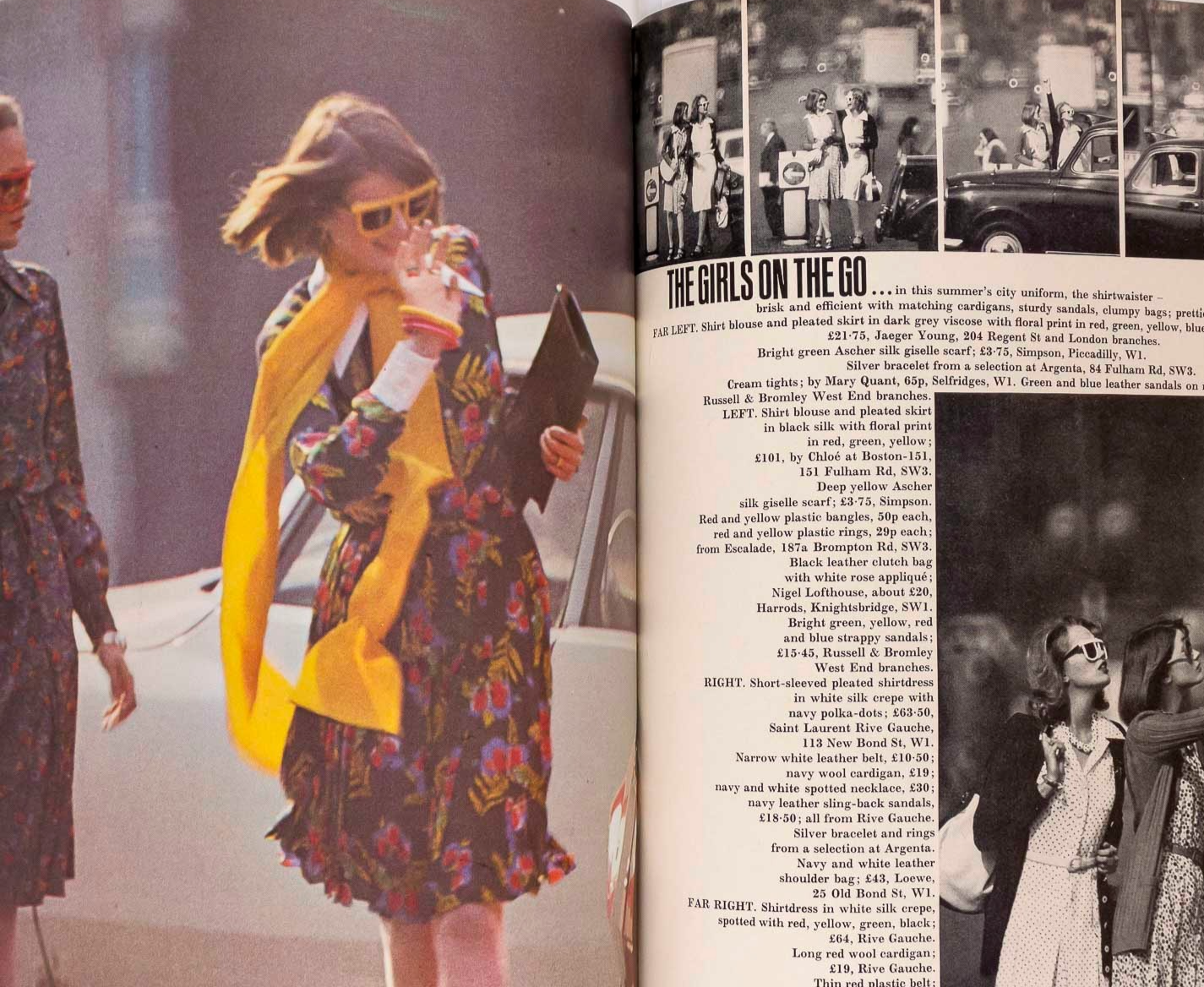 ZANDRA RHODES Helmut Newton FREDERICK FORSTYTH Anna Wintour HARPER'S June 1972